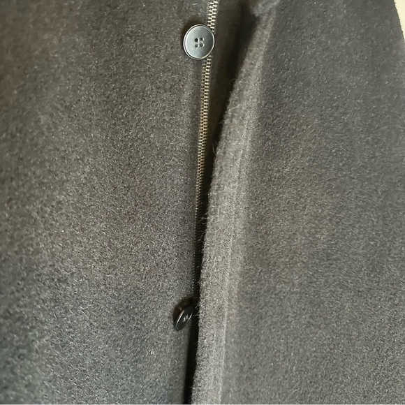 Tom James Alpaca and Wool Men's Classic Black Military Jacket large - Picture 5 of 11